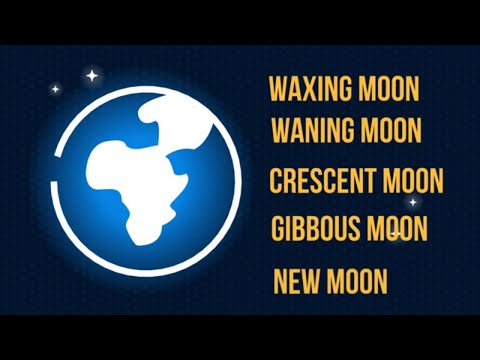 Video: Wat is die verskil tussen gibbous en halfmaan?