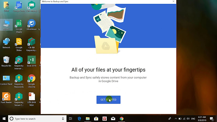 Đồng bộ hóa máy tính với google drive năm 2024