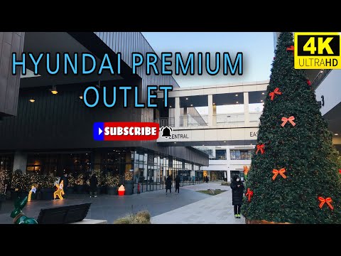 HYUNDAI PREMIUM OUTLET L INCHEON KOREA WALK TOUR 