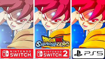 Dragon Ball Sparking Zero PS5 vs Nintendo Switch vs Nintendo Switch 2 Graphics Comparison