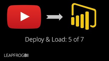 YouTube Analytics in Power BI - Deploy & Load