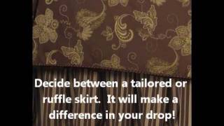 What is a Bedskirt? Panel and Deck Bedskirts.