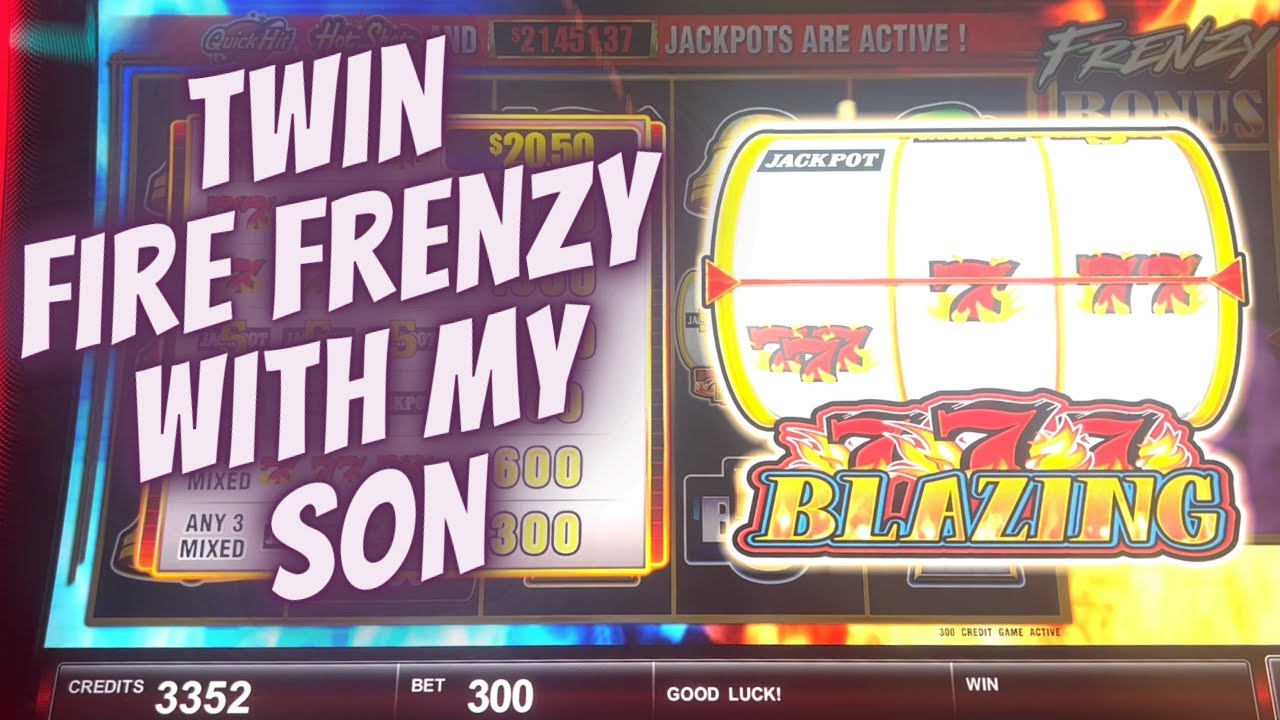 Twin Fire Frenzy with My Son YouTube