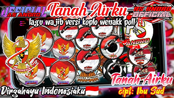 TANAH AIRKU🇮🇩Spesial menyambut Hari Kemerdekaan Indonesia yang ke 79🇮🇩(Cover) Real Drum mod kendang