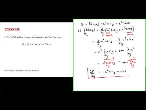 Partial Derivatives of