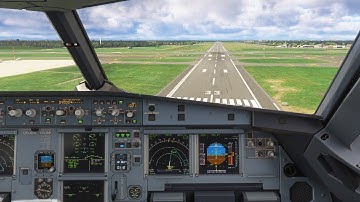 Fenix A320 | Landing RNP runway 33 at Hamburg with 15kt crosswind | BFU update | MSFS 2024 | VATSIM