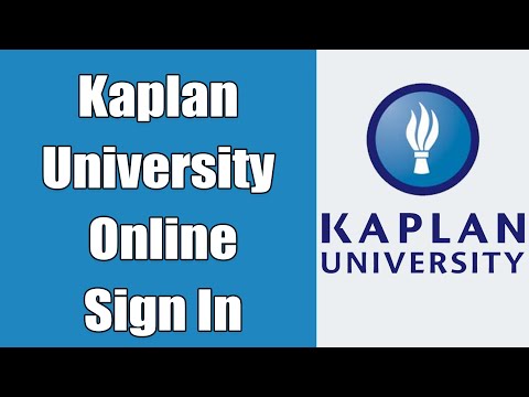 Kaplan University Login 2021 | Kaplan University Student Online Account Sign In | www.kaplan.com