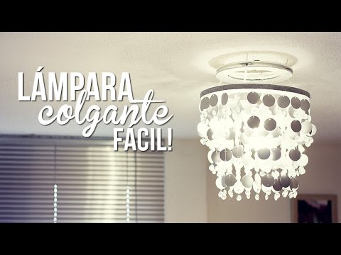 Haz una lámpara, fácil! youtube