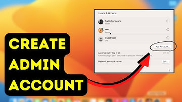 How to Make a New Admin Account in Macbook Air/ Pro or iMac