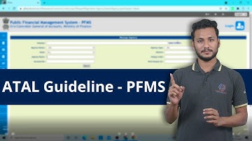 PFMS - Atal Tinkering Lab Guideline | How to login