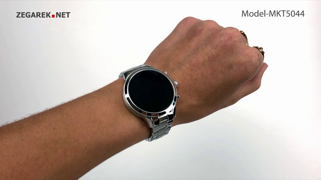 silver mk smart watch