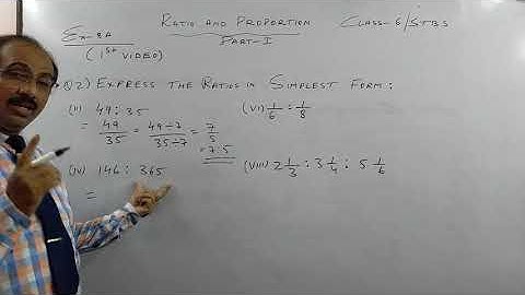 Ratio| Part 1| Class 6IICSE|Maths