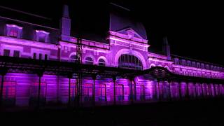 CANFRANC TRAIN INTERNATIONAL STATION - 1/2 Light and sound show