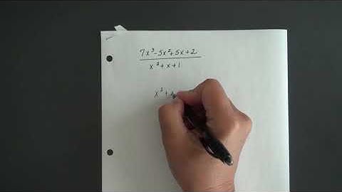 Math 1533 Section A.3/A.4 Division of Polynomials - Lesson 2