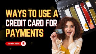 Ways to Use a Credit Card for Vendor Payments