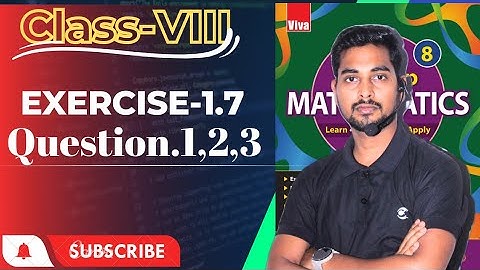 viva Education start up mathematics class-8 || rational Numbers|| Ex.1.7 || by EXAM SCORE