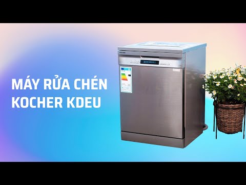 Trên tay máy rửa chén 15 bộ Kocher KDEU 8835