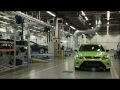 New ford focus rs production line