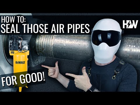 How To: Seal Air Compressor Fittings - No More Leaks - FOR