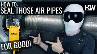 How To: Seal Air Compressor Fittings - No More Leaks - FOR GOOD!