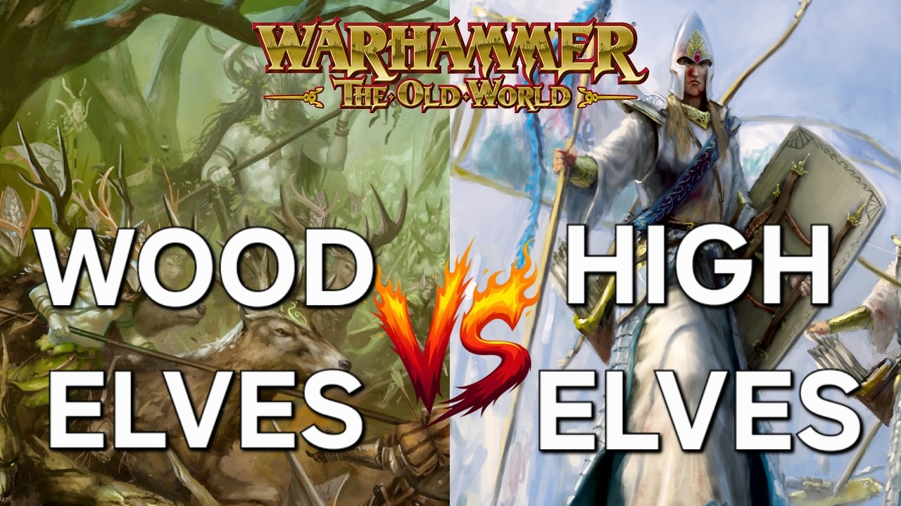 Wood Elves vs High Elves - Warhammer: The Old World - 15 Minute Battle Report