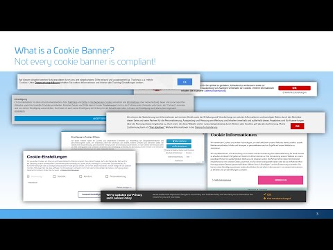 Webinar: How to use the consentmanager GDPR Cookie Consent Solution?