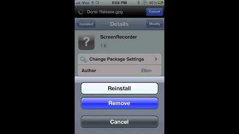 How to Uninstall or Remove App From Cydia App Store : Cydia Forums