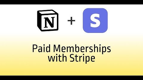 Sotion Paid Membership Site using Notion and Stripe