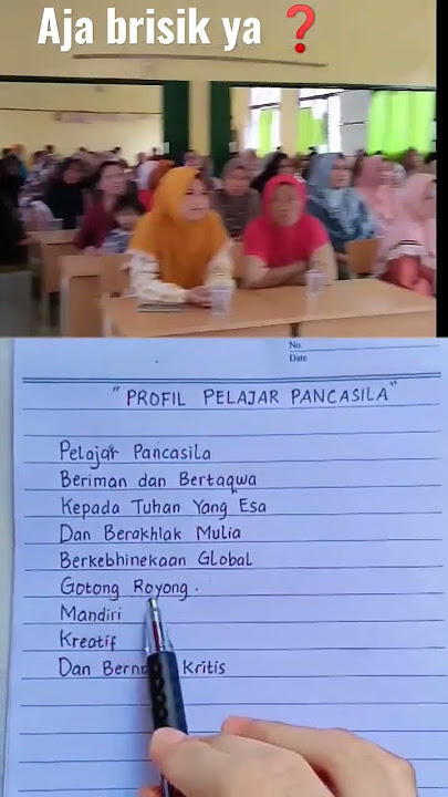 lagu dimensi Profil Pelajar Pancasila