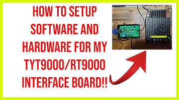 🔺 Hoe stel ik software en hardware in voor mijn TYT9000/RT9000-interfacebord!!🔺