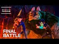 Trollhunters rise of the titans  epic final battle scene  official clip  netflix