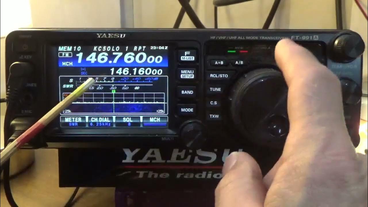 Setting Custom RPT Offsets FT991A for Memory Location/VFO Disabling ARS