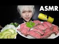 【咀嚼音】厚切りローストビーフ寿司を食べる【ASMR / モッパン / 먹방】