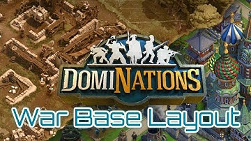 DomiNations - How to Build a Strong War Base Design Layout 7