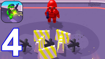 Draw And Shoot - Gameplay Walkthrough Part 4 Army Commander Base Defense (iOS, Android Gameplay)