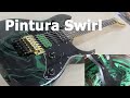 Ibanez Jem jr - Pintura Swirl  (Imersão / Swirl paint ) - Luth.Brunelli