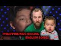 PHILIPPINE KIDS NAILING ENGLISH SONGS REACTION!