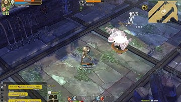Tree Of Savior Underground Chapel Dungeon. lvl 71 Archer Solo