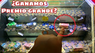 Jugando Para Ganar Billetes En La Máquina De Cascada!! - ¿Cuántos billetes gané? - Tragamonedas