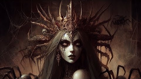 Maëdra Goddess of Obedience and Spiders - Seldarine