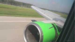 Landing at Domodedovo Airport Intl. (Moscow)