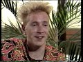 Capture de la vidéo John Lydon - Australia 1989 Interview