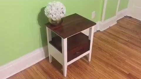 DIY Rustic-Farmhouse Side Table