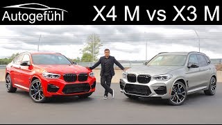 BMW X3M Competition vs BMW X4M Competition FULL REVIEW - Autogefühl