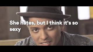 Bruno Mars - Just The way You Are Lyrics