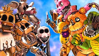 [SFM FNaF] Withered Melodies vs Reaper Animatronics