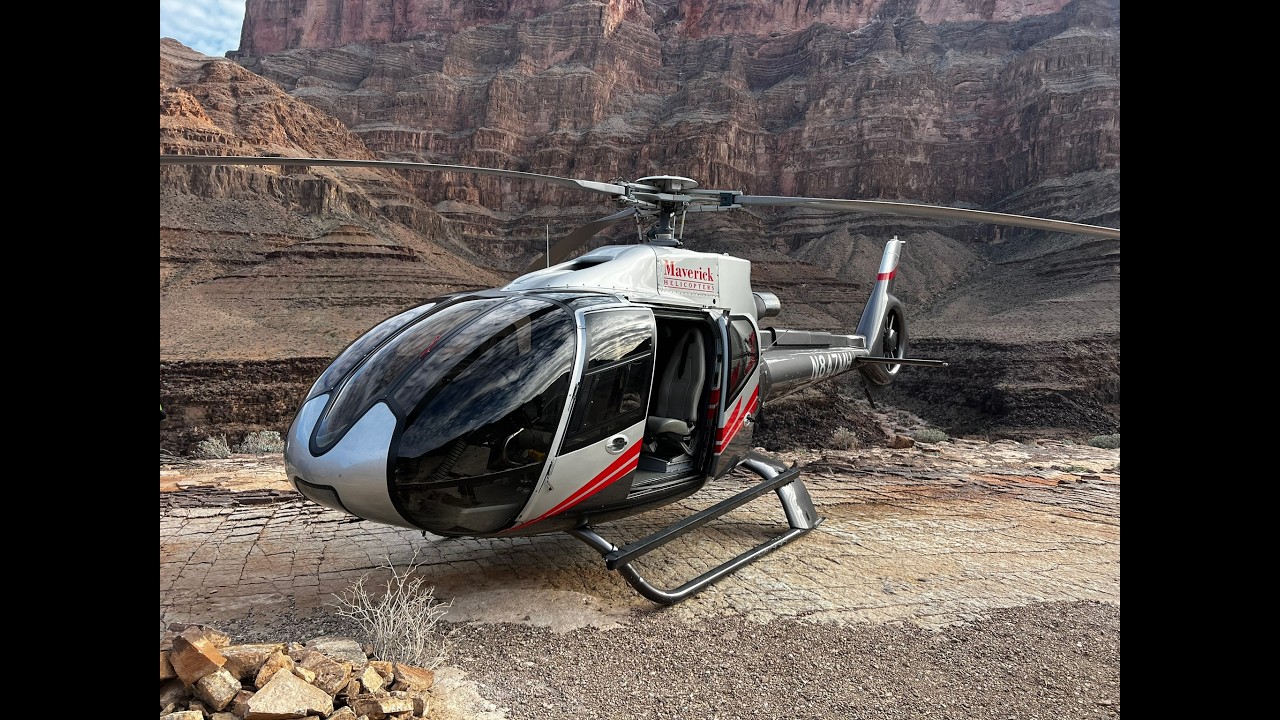 Maverick Helicopter flight to Grand Canyon January 2026 (full version)