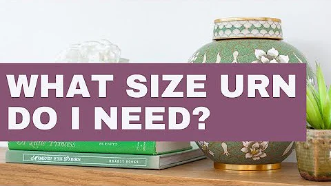 What Size Cremation Urn Do I need? | Stardust Memorials