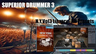 Toontrack Superior Drummer 3 - NY Studios Vol.3 - Basic sound without mixing