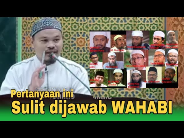 WAHABI IKUT SIAPA??? || Tolong jawab!!! class=